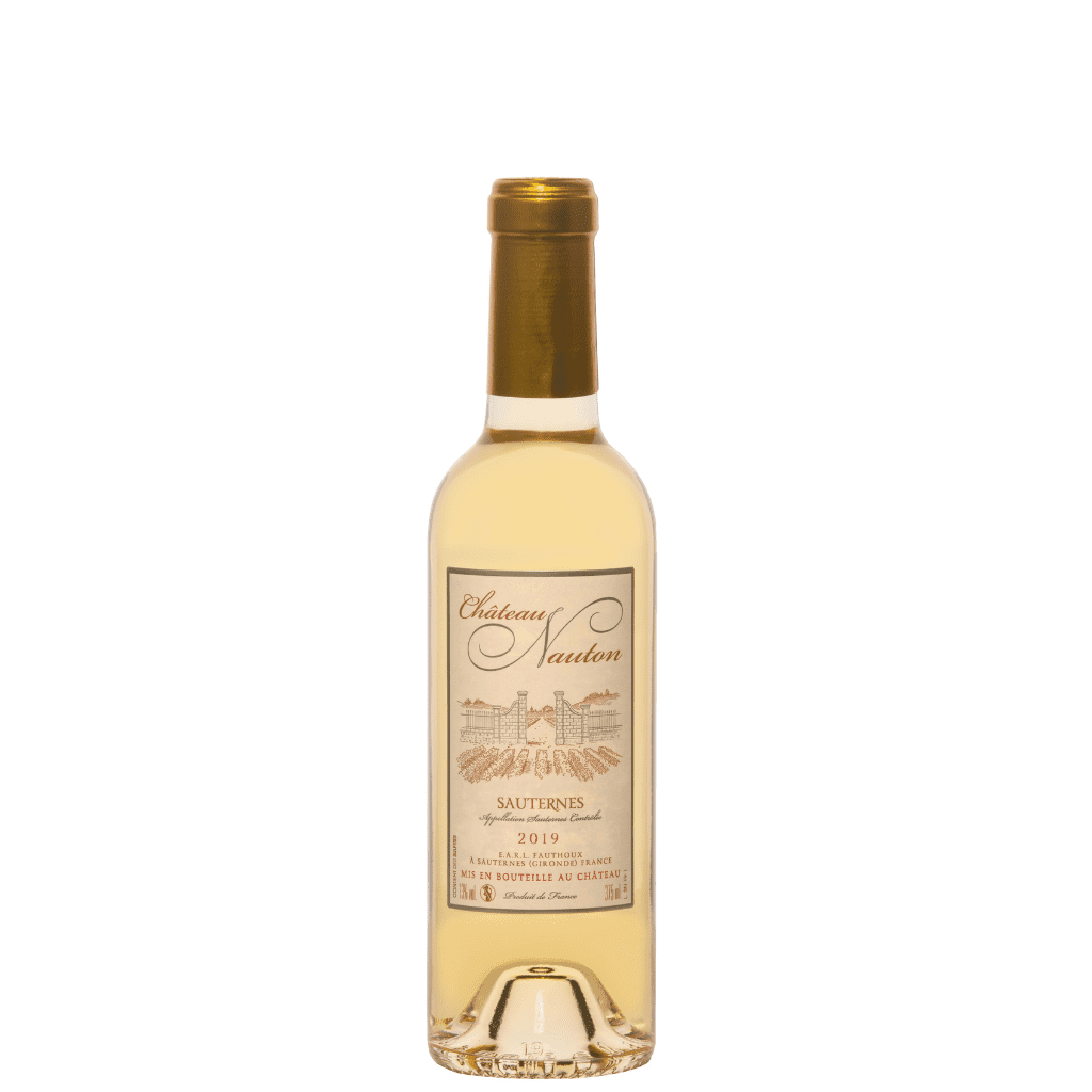Half bottle of Château Nauton Sauternes 2019 Bottle